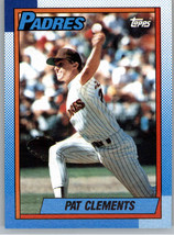 1990 Topps 548 Pat Clements  San Diego Padres - £0.77 GBP