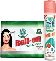 Amrutanjan Pain Relief Roll-On for Headache Faster Relaxation, 5ml (Pack... - £5.26 GBP