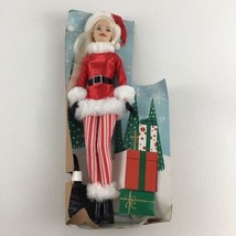 Barbie Santa&#39;s Helper Christmas Fashion Doll Holiday Toy Vintage 2004 Ma... - $29.65