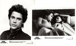 *Edward Zwick&#39;s ABOUT LAST NIGHT... (1983) Lot of 2 Photos Rob Lowe, Dem... - £19.98 GBP