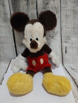 Disney Parks Exclusive Limited Edition - Brown Fuzzy Mickey Mouse - GUC - £18.78 GBP