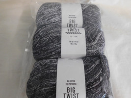 Big Twist Cotton Graphite Splash lot of 3 dye Lot CNE1268 - £12.48 GBP