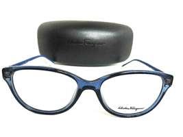 New Salvatore Ferragamo SF 2650 424 51mm Clear Blue Women&#39;s Eyeglasses F... - £131.05 GBP