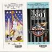 2001 NBA All Star Game Ticket Set Washington DC (PSA POP of 32) - £385.88 GBP