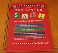 Posters Please Auction Catalog The Poster Sale of 400 Posters February 2... - $8.42 CAD