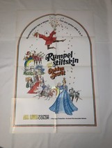 Rumpelstiltskin and the Golden Secret, 1960 Vintage original one sheet movie ... - £39.56 GBP