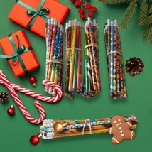 96 Novelty Pencils NEW Teacher Gifts Prizes Stocking Stuffers Rainbows Sports - $19.79