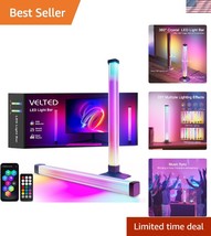 Vibrant Music Sync RGB Light Bar - Tabletop LED Lighting for Ultimate Am... - $1,650.25 MXN
