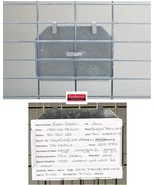 6 -Aluminum ID CARD HOLDER 4x6&quot; For Index Kennel Cards For Pet Dog Cage ... - $838.64 MXN