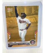 Miguel Sano 2021 Topps Now Road To Opening Day 3HR Twins GOLD BONUS ODB-... - £7.38 GBP