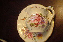 Royal Crown England &quot;Derby Posies&quot; creamer and underplate[87C] - £34.91 GBP