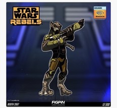 2024 Wondercon Exclusive Star Wars Garazeb Zeb Orrelios FigPin #1635 LE 500 - $44.96