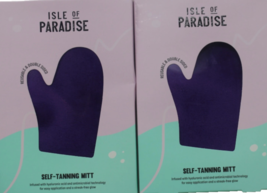 2 PACK Isle of Paradise  SELF TANNING MITT - $19.77