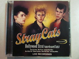 Stray Cats Hollywood Strut (Unreleased Cuts) Live Recordings 15 Trk German Cd Nm - £9.37 GBP