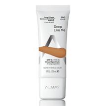 Almay Smart Shade Foundation 1oz 500 Deep Like Me Natural Finish SPF 15 - $71.58 MXN Almay Smart Shade Foundation 1oz 500 Deep Like Me Natural Finish SPF 15 - $71.58 MXN