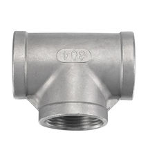 1 Pcs, 11/4" 150 Female NPT Tee Cast 304 Stainless Steel Pipe Fitting - $30.42