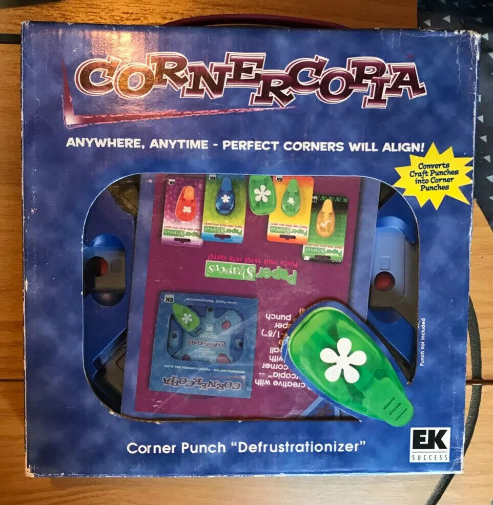EK Success Corner Punch "Defrustrationizer" "Cornercopia" Tool - $9.99