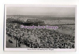 tq2064 - Kent - Early View of Marine Pavilion &amp; Bathing Pool, Margate - Postcard - £1.99 GBP