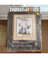 NWT NOS Dimensions Counted Cross Stitch Kit Amish Playtime 3622 - €15,44 EUR