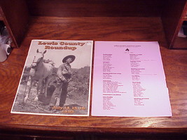 1995 Lewis County Roundup Rodeo Program, 16th Annual, from Washington State - £7.93 GBP