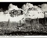 Chaos Crags Mt Lassen Park California CA UNP B&amp;W Chrome Postcard B3 - $4.90