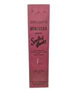 Johnson&#39;s Hercules Brand Vintage Turn Down Eye Size 22 Snelled Hooks Ful... - $13.52 CAD