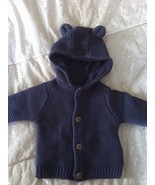 M&amp;S Marks &amp; Spencer knitted cardigan coat jacket age 0-3 months  62cm - $13.87