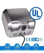 Goetland UL Approved Commercial Hand Dryer 1800w Stainless Steel Automat... - $148.50