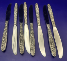 Towle SUMMER GLEN Silverplate Dinner Knives 9 1/4&quot; Set of 8 Dings on Han... - £27.56 GBP