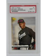 1994 Classic #1 Michael Jordan Birmingham Barons RC Rookie PSA MIINT 9 - $899.78 MXN