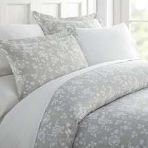 Linen Market iEnjoy Home Hotel Collection Premium Ultra Soft Rose Gray Pattern 3 - £34.70 GBP