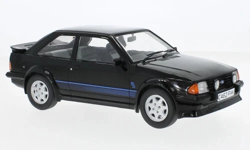 MCG Ford Escort MK III RS Turbo Black 1985 1:18 Model Car - £82.74 GBP