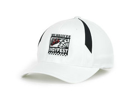 Indycar Milwaukee IndyFest Racing Stretch Fit Event Cap Hat Sizes SM/MED &amp; LG/XL - £17.14 GBP