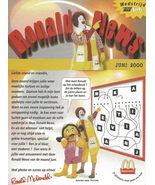 McDonald&#39;s - June 2000 - Ronald News - Belgium - $2.50