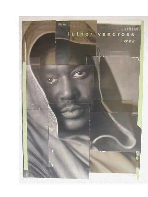 Luther Vandross Poster I Know - $13.54