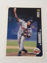 Pat Mahomes Minnesota Twins 1996 Upper Deck Collector&#39;s Choice Card #606 - £0.78 GBP