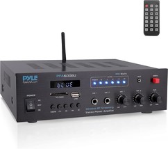 Pyle Pfa600Bu Wireless Bluetooth Karaoke Amplifier Home Car Bus Tours 300 Watts - £49.73 GBP