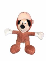Disney Mini Bean Bag Mickey in Monkey costume 7&quot; Disney World New - £6.72 GBP