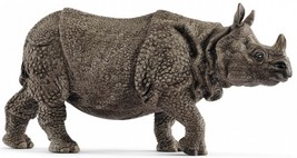 Indian rhinoceros 14816  looking Schleich Anywhere&#39;s Playground - £7.44 GBP