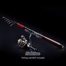 6.9Ft Professional Carbon Fiber Telescope Sea Fishing Rod Travel Spinning Pole - £24.99 GBP