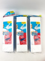 3 Pack Mr. Clean Magic Eraser Extra Power Mop Refill Head Blue White - $29.99