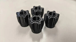 28mm long JCONCEPTS Tribute Monster Truck Wheel Adapter To UNIVERSAL 12m... - $24.51