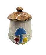 Vintage Mushroom Ceramic Cookie Jar With Lid - €40,91 EUR