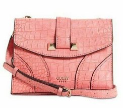 Guess Islington Flap Crossbody Bag Pink - £43.16 GBP