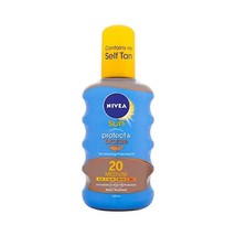 Nivea Sun Protect and Bronze Tan Activating Protecting Oil Medium SPF 20 - 200 m - £40.23 GBP