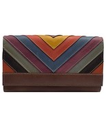Wallet RFID Blocking Genuine Leather Large Capacity Clutch Purse Smartph... - $43.19 CAD