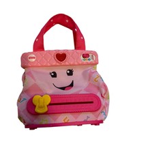 Fisher Price FGW15 Laugh And Learn Smart Purse Pink Interactive Toy Bag - $11.87