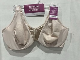 OLGA Side Support Ultimate Comfort UW Bra GK5006R Beige/Nude Size 40DD NWT - £15.39 GBP