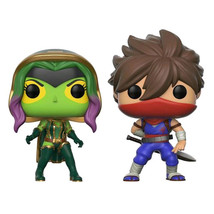 Marvel vs Capcom Infinite Gamora vs Strider Pop! Vinyl 2 Pk - £38.15 GBP