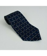 Croft &amp; Barrow Blue Tie Wtih Red &amp; Yellow Connecting Squares Design - $17.58 CAD